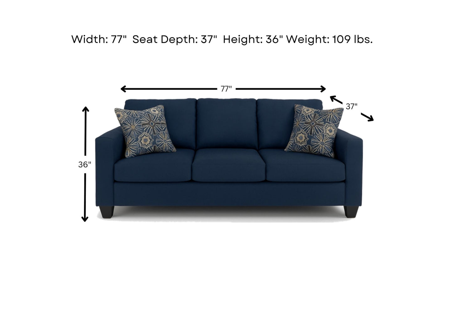 Nixon Midnight Sofa