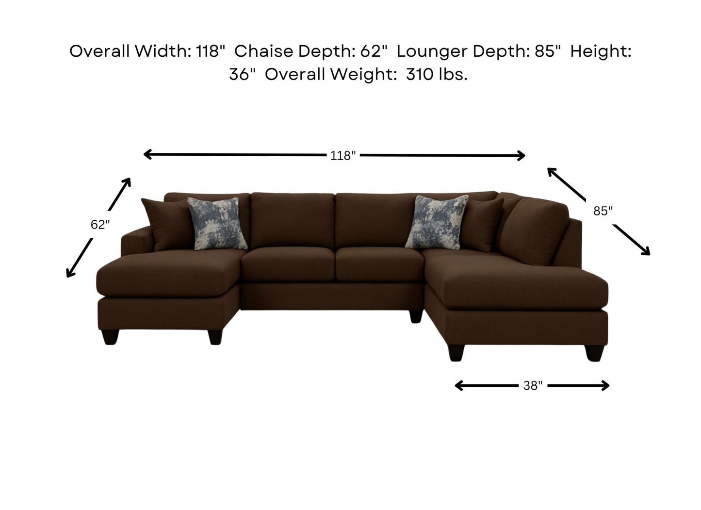 Affinity 2PC Sectional