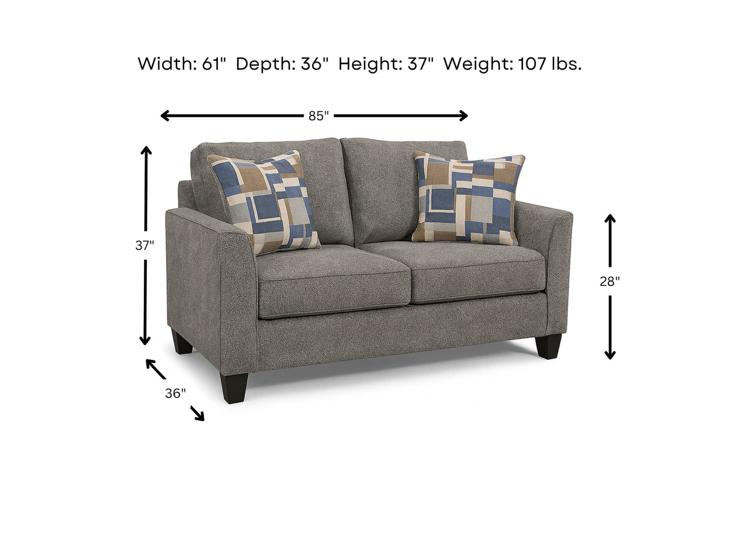 Bridges Loveseat