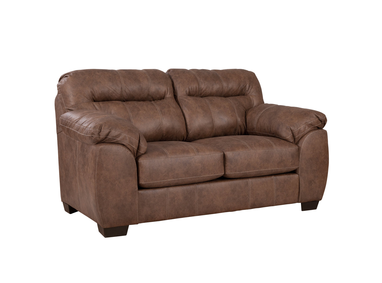 Maverick Brown Loveseat