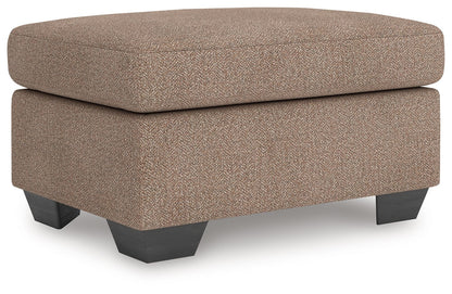 Triston-Peaks - Suede - Ottoman