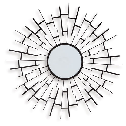 Garrenworth - Black - Accent Mirror