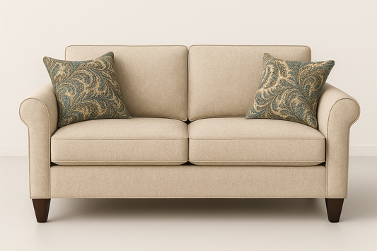 Bodrum Ivory Sofa & Loveseat Set