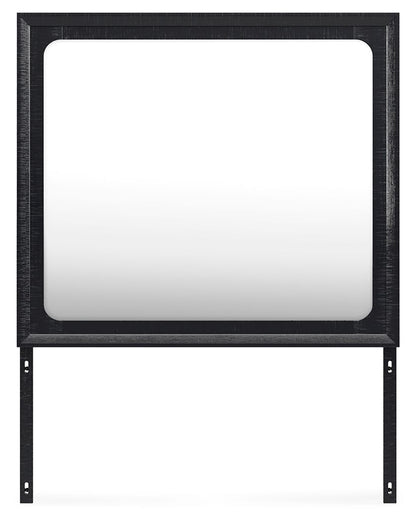 Londer - Black - Bedroom Mirror
