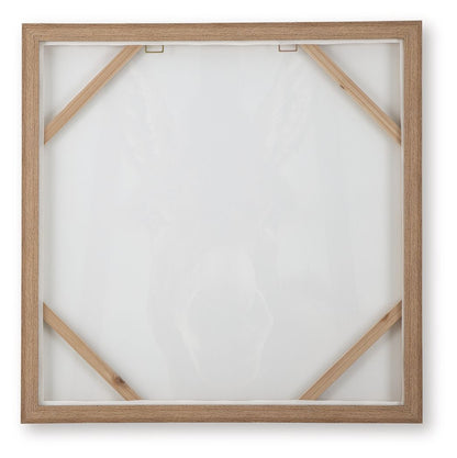 Landerton - Brown / Blue / White - Wall Art