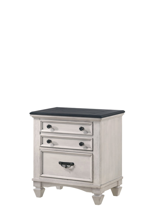 Sawyer - Accent Nightstand - Antique White