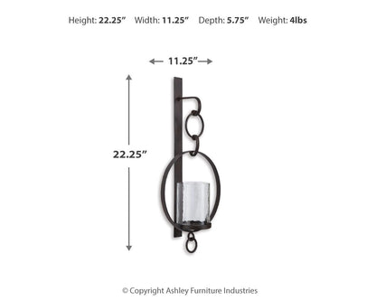 Ogaleesha - Brown - Wall Sconce