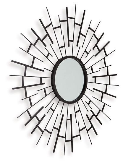 Garrenworth - Black - Accent Mirror